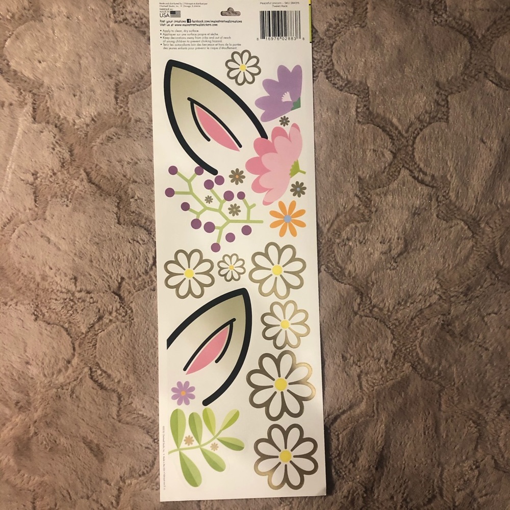 🦄MAKE OFFER🦄 unicorn JUMBO wall stickers - Picture 3 of 9